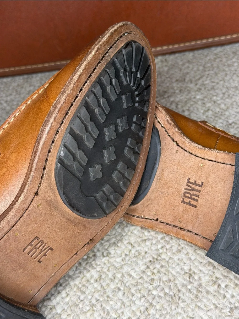 Frye Tyler Flex leather Penny loafer
